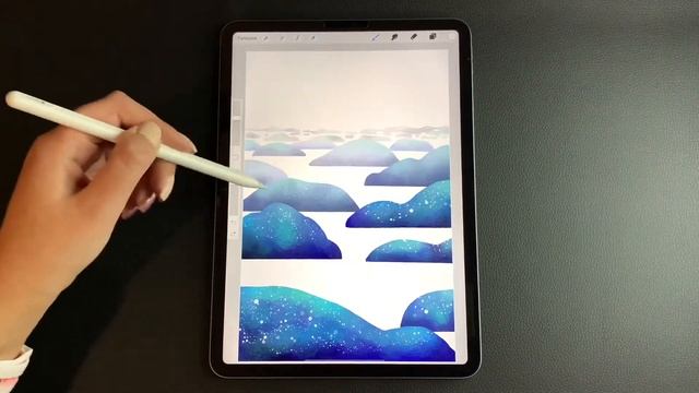 РИСУЮ НА АЙПАДЕ в ProCreate ? | КАК РИСОВАТЬ | Art смотреть онлайн