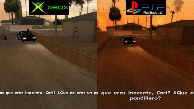 PS2 VS XBOX CLASSIC | GTA San Andreas смотреть онлайн