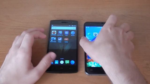 Oukitel u7 pro VS homtom ht7 сравнение смотреть онлайн