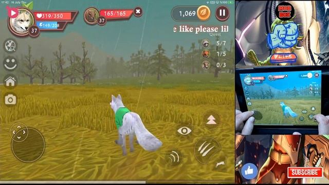 WildCraft Animal Sim Online 3D #20 LV 37 Wild Wolf Pet Simulator Games Android ios Gameplay смотреть онлайн