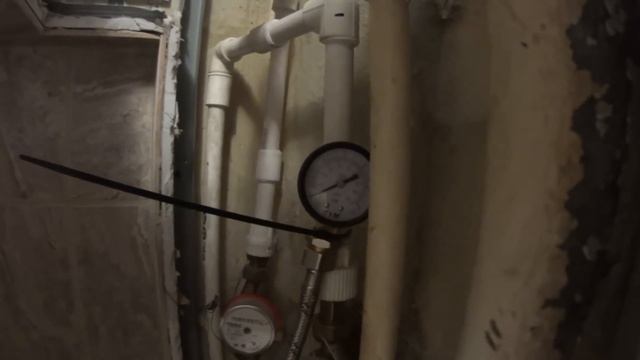 НИЗКОЕ ДАВЛЕНИЕ ХОЛОДНОЙ ВОДЫ на 9 этаже. Часть первая