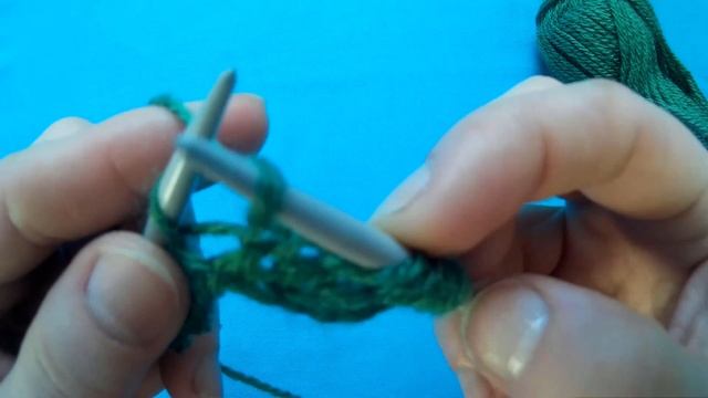 Как вязать лицевые петли смотреть онлайн