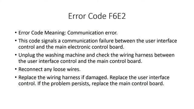 F6E2 Error Code SOLVED!!! Whirlpool Cabrio Top Loading Washer Washing Machine смотреть онлайн