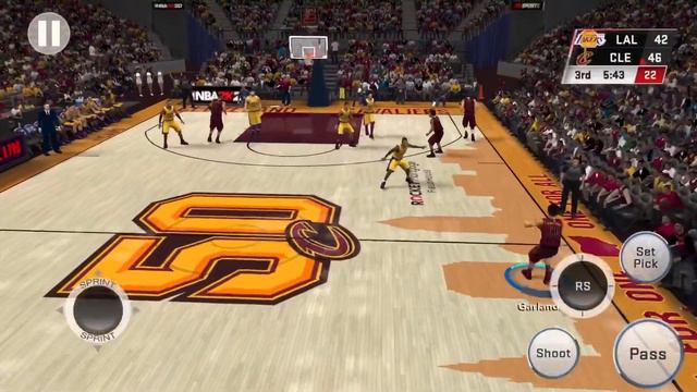 NBA 2k21 Mobile | Cavs vs Lakers | NBA 2k20 Mobile Updated Roster смотреть онлайн