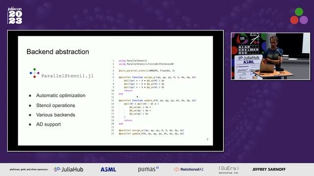 Scalability and HPC readiness of Julia’s AMD GPU stack | Ludovic Räss | JuliaCon 2023 смотреть онлайн