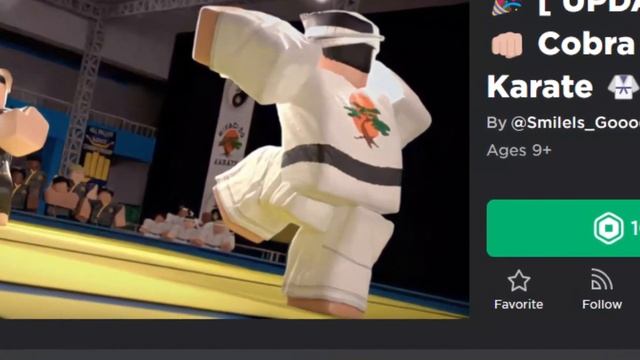 New Roblox Cobra Kai Karate Game смотреть онлайн