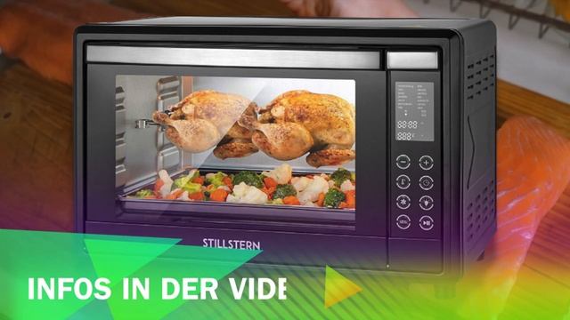 Stillstern MB45-LED ► Mini Backofen im Test ► [KURZ & KOMPAKT] zusammengefasst смотреть онлайн