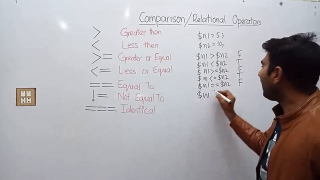 Part 14: Relational Operator | Comparison Operator in PHP (Hindi | Urdu) смотреть онлайн