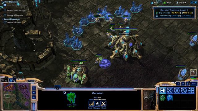 StarCraft Mass Recall 8.0.1 Enslavers Redux Protoss 1 Return to Aiur смотреть онлайн