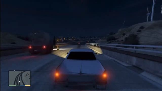 GTA 5 Driving a Chevy Bel air смотреть онлайн