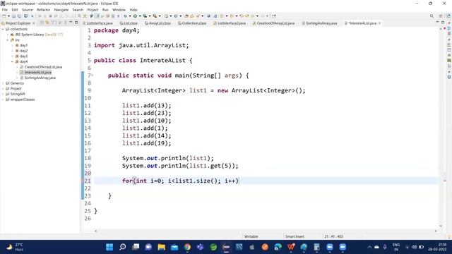 Core Java Day 54 part 2|| Collection part 4 || ArrayList смотреть онлайн