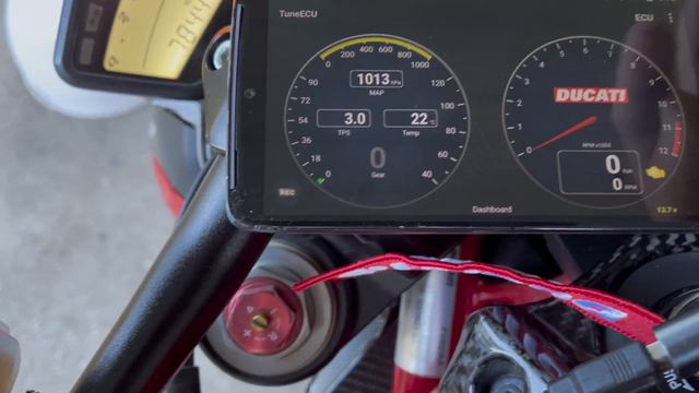 Flashing my ECU with TuneEcu -Streetfighter 848 смотреть онлайн