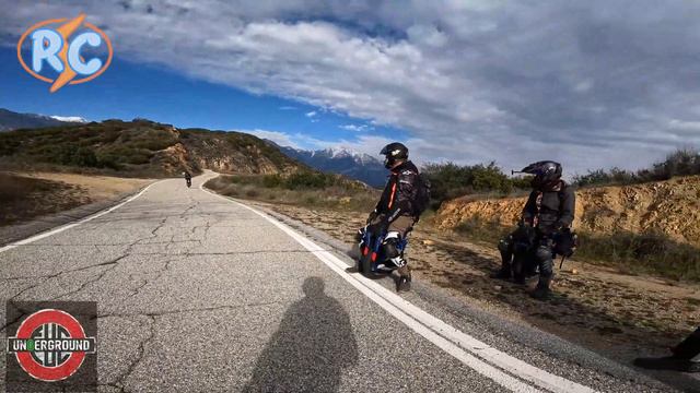 Begode ET Max - Accidental double range test - Mt Baldy run with the gang смотреть онлайн