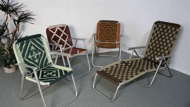 HOW TO : Make a Macrame Seat for a Chair смотреть онлайн