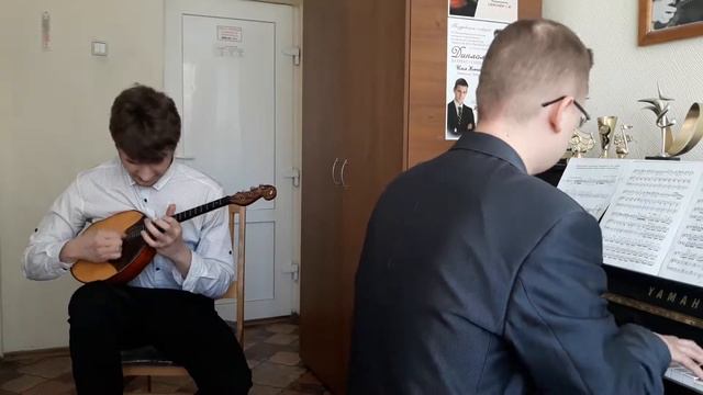 А. Цыганков. Бурлескные вариации на тему американской старинной песни 