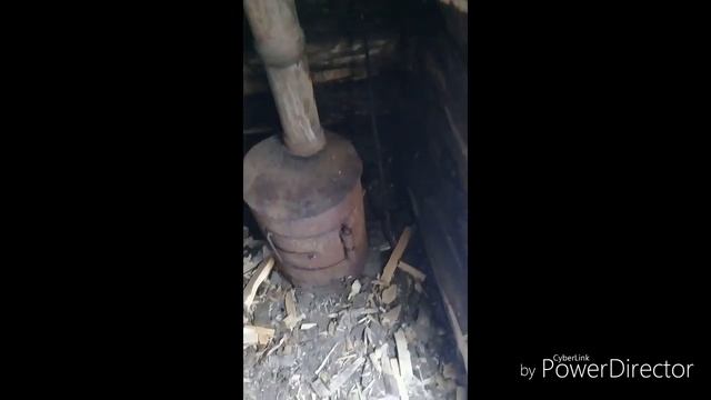 Установка печки в избе.и проверка капканов на соболя. смотреть онлайн