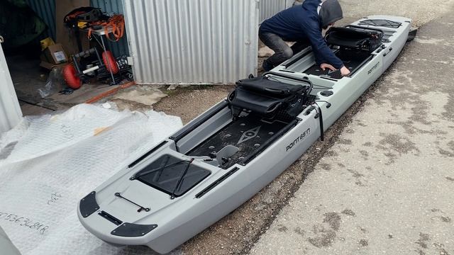 Влог №1. Распаковка Каяка KingFisher