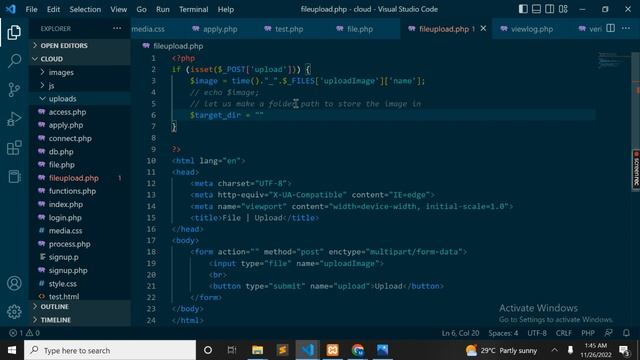 How to upload images using php part 1 смотреть онлайн