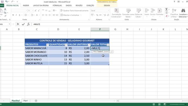 Como Fazer MULTIPLICAÇÃO no EXCEL de Forma Fácil | Excel FORMULA MULTIPLICAÇÃO смотреть онлайн