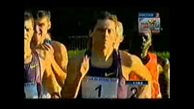 Юрий Борзаковский 800м.Moskow Open 2010г