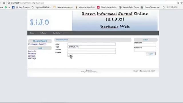 Source Code Aplikasi Jurnal Online E-Journal PHP Native смотреть онлайн