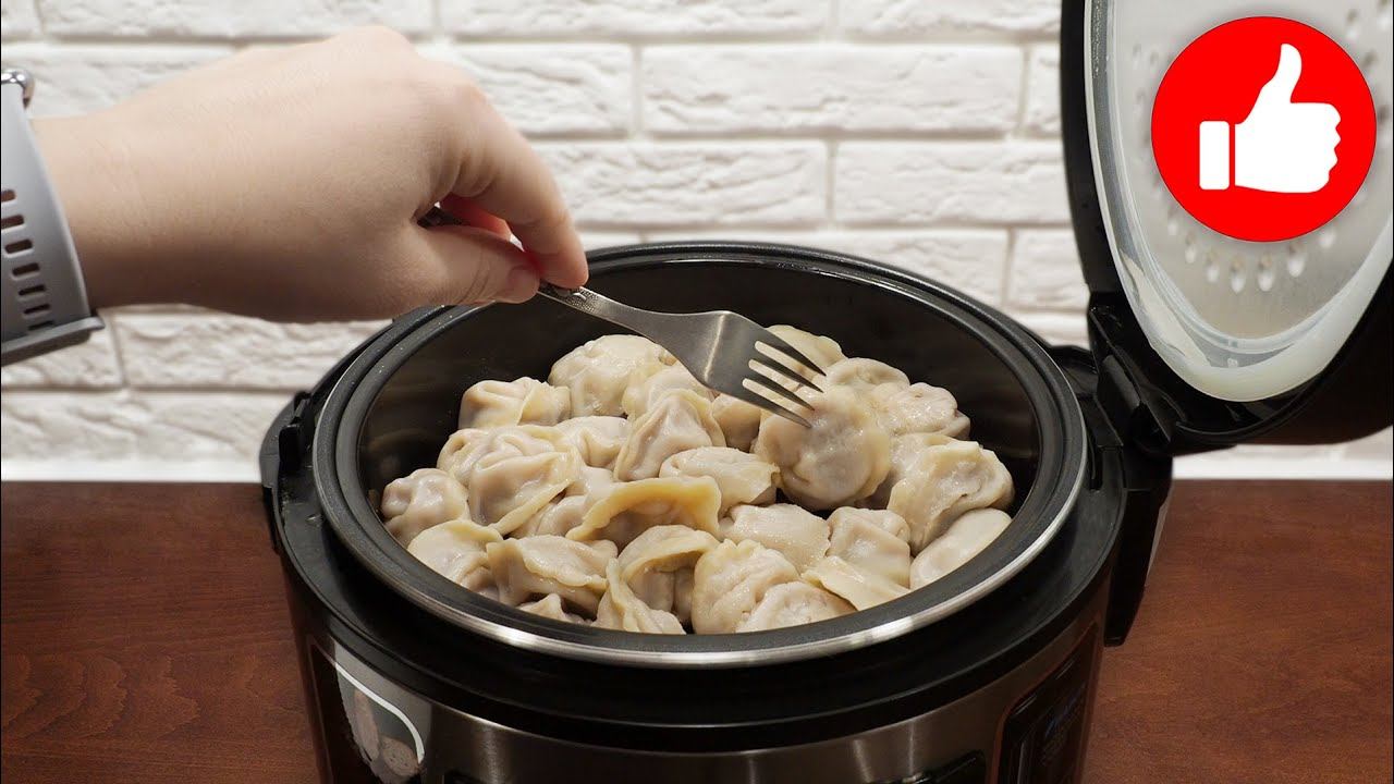 Готовим пельмени в мультиварке на пару. Простой и быстрый способ приготовления. смотреть онлайн