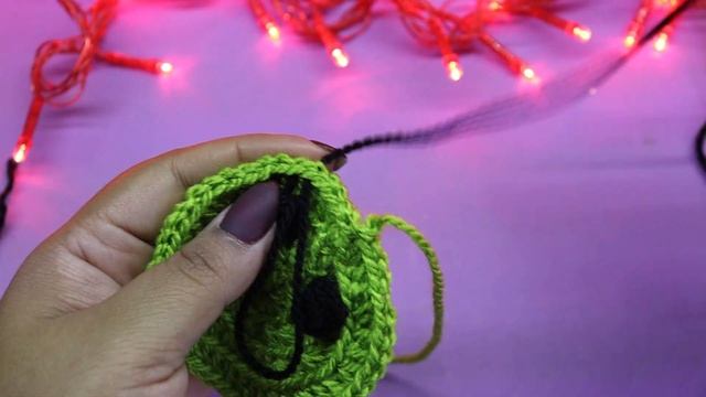 Esfera del Grinch a Crochet