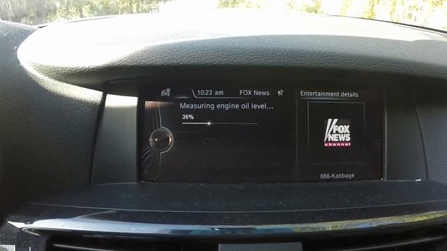 BMW X3 F25 Oil Level Check