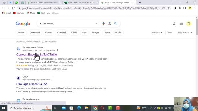 How To Convert Excel Tables Into Latex Code | Conversion смотреть онлайн