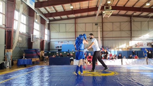 Ушу-саньда, Даниил Чавдаров, син, Тяжелейший финал, кубок Чёрного Моря, г.Геленджик 12.2022г