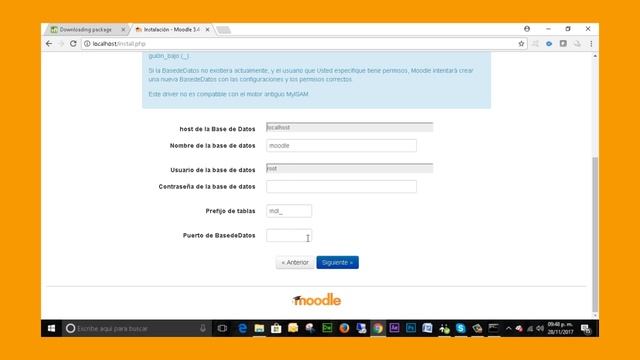 Como instalar Moodle 3.4 en Windows 10 смотреть онлайн