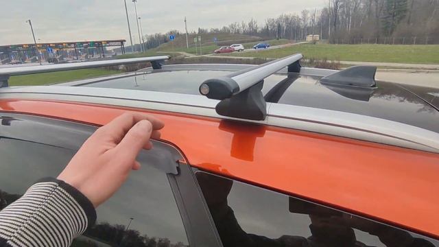 Багажник на крыше,как убрать шум от него смотреть онлайн