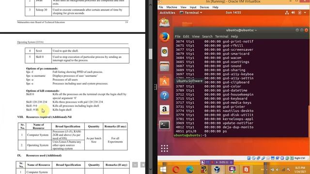 Exp5 | Operating system (22516) | Execute Process command | ps,wait,sleep,exit,kill смотреть онлайн