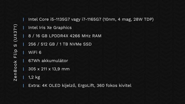 4K OLED 13 hüvelyken? | ZenBook Flip S (UX371) смотреть онлайн