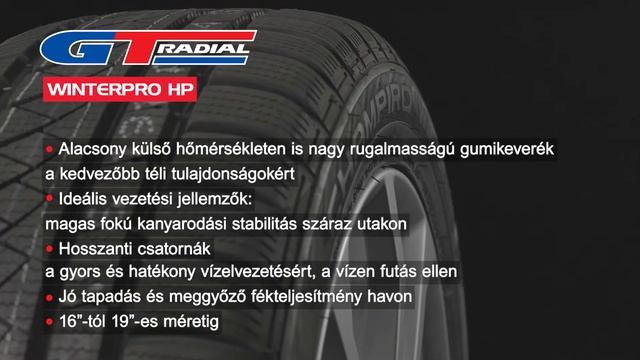 GT Radial WINTERPRO HP téli gumiabroncs смотреть онлайн