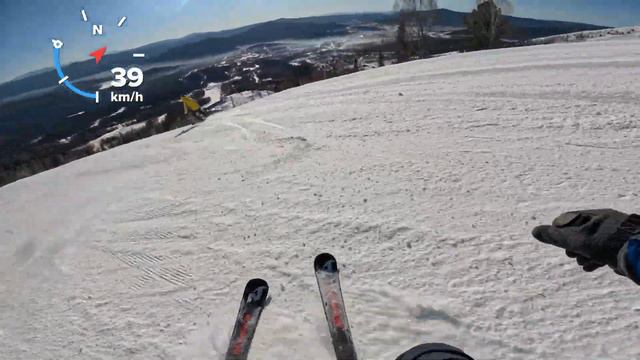 Шерегеш, трасса Доллар👍👍👍 смотреть онлайн