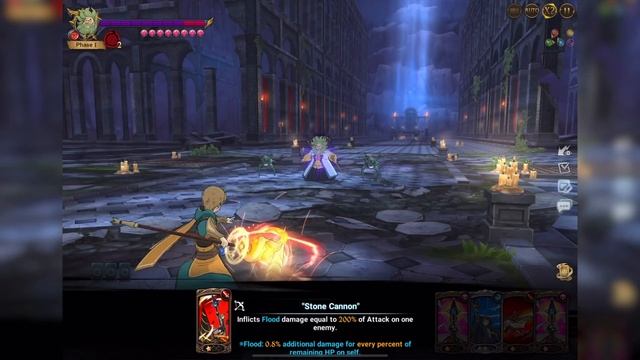 2 TURN Final Boss Chandler on Challenge Difficulty! FAST FARM Guide! 7DS Grand Cross смотреть онлайн