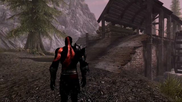 Kratos Mod For Skyrim...AGAIN?!!?! смотреть онлайн