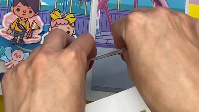 ПАРК АТТРАКЦИОНОВ ИЗ БУМАГИ + БЕСПЛАТНЫЕ СХЕМЫ / ДОМИК В ТЕТРАДИ / БУМАЖНАЯ ТОКА БОКА смотреть онлайн