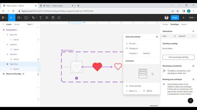 How to Create an Interactive Like Button in Figma смотреть онлайн