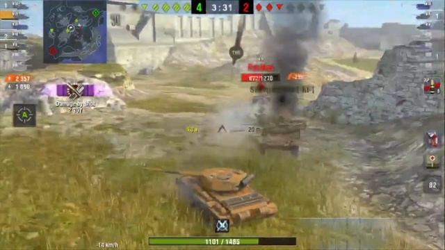 ONLY POSSIBLE IN THE MOD 1 ♦️ World Of Tanks: Blitz смотреть онлайн
