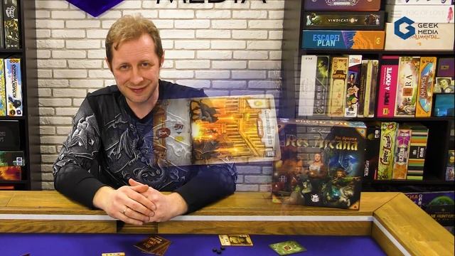 RES ARCANA - ОБЗОР настольной игры от автора Борьбы за Галактику