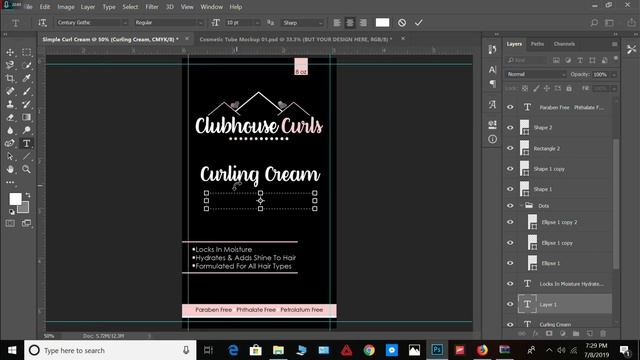 How To Make Product Labels In Adobe Photoshop + Using Mockups | Prolific Gabrielle смотреть онлайн