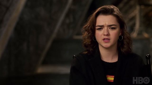 Мэйси Уильямс вспоминает Арью старк Игра престолов (русские субтитры) смотреть онлайн