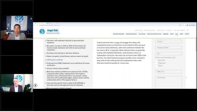 1 Year Self Employed Bank Statement Loans