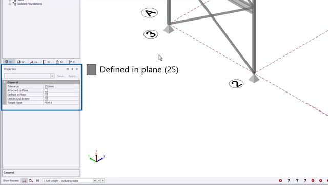 Correct modeling errors using Planarize in Tekla Structural Designer смотреть онлайн