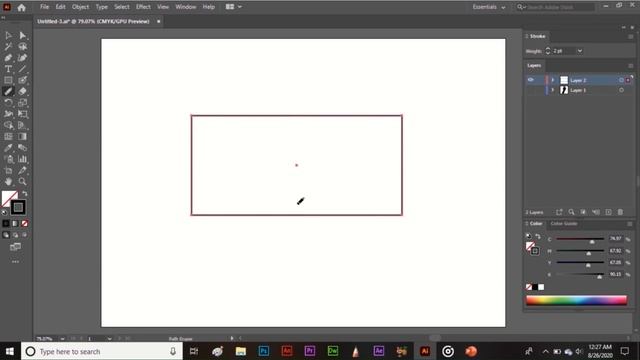 Path Eraser Tool in Adobe Illustrator | Illustrator Tutorial for Beginners | Graphic Design Basics смотреть онлайн