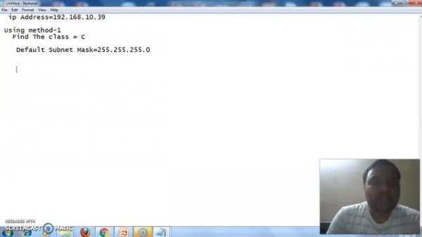 Network Address from Ip Address