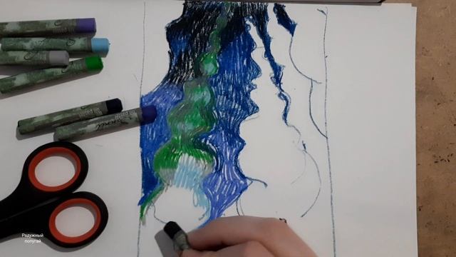 Рисую необычные деревья масляной пастелью/ тестирую масляную пастель Сонет смотреть онлайн