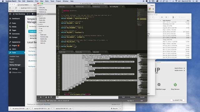 Simple Bootstrap to WordPress Conversion - Part 10 смотреть онлайн
